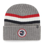 '47 Men'S Gray New England Patriots Highline Cuffed Knit Hat