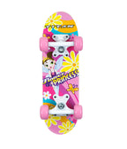 Titan Flower Princess Complete Skateboard For Girls (5+ Ages), 17-Inch, Pink