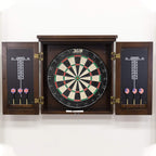 American Legend Traditional Dartboard Cabinet, Brown