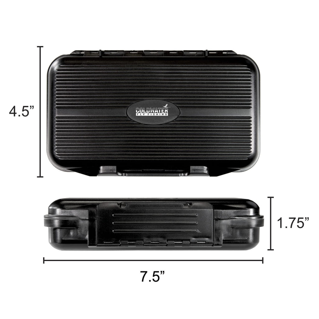 Fly Box-Large Fishing ''Go To'' Fly Box With Swing Leaf Center