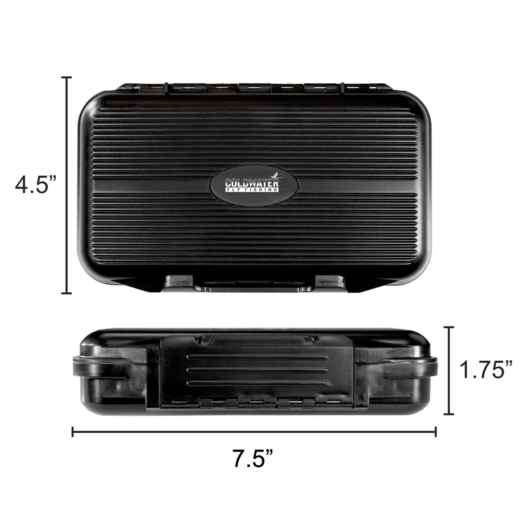 Fly Box-Large Fishing ''Go To'' Fly Box With Swing Leaf Center
