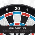 Viper Showdown Electronic Dartboard Sport Size Over 30 Games With 590 Options Automatic Scoring Lcd Display Missed-Dart Catch Ba