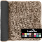 Kangaroo Luxury Chenille Bath Rug, 36X24, Extra Soft And Absorbent Shaggy Bathroom Rugs, Machine Wash Mat, Strong Underside, Plu