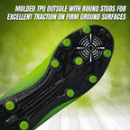Vizari Laguna Junior. Firm Ground Soccer Shoes – Lime Green/Black
