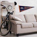 Rico Industries Nfl Football Denver Broncos Classic 12'' X 30'' Felt Wall D  Cor Pennant - Great For Home/Bed Room/Man Cave D  C