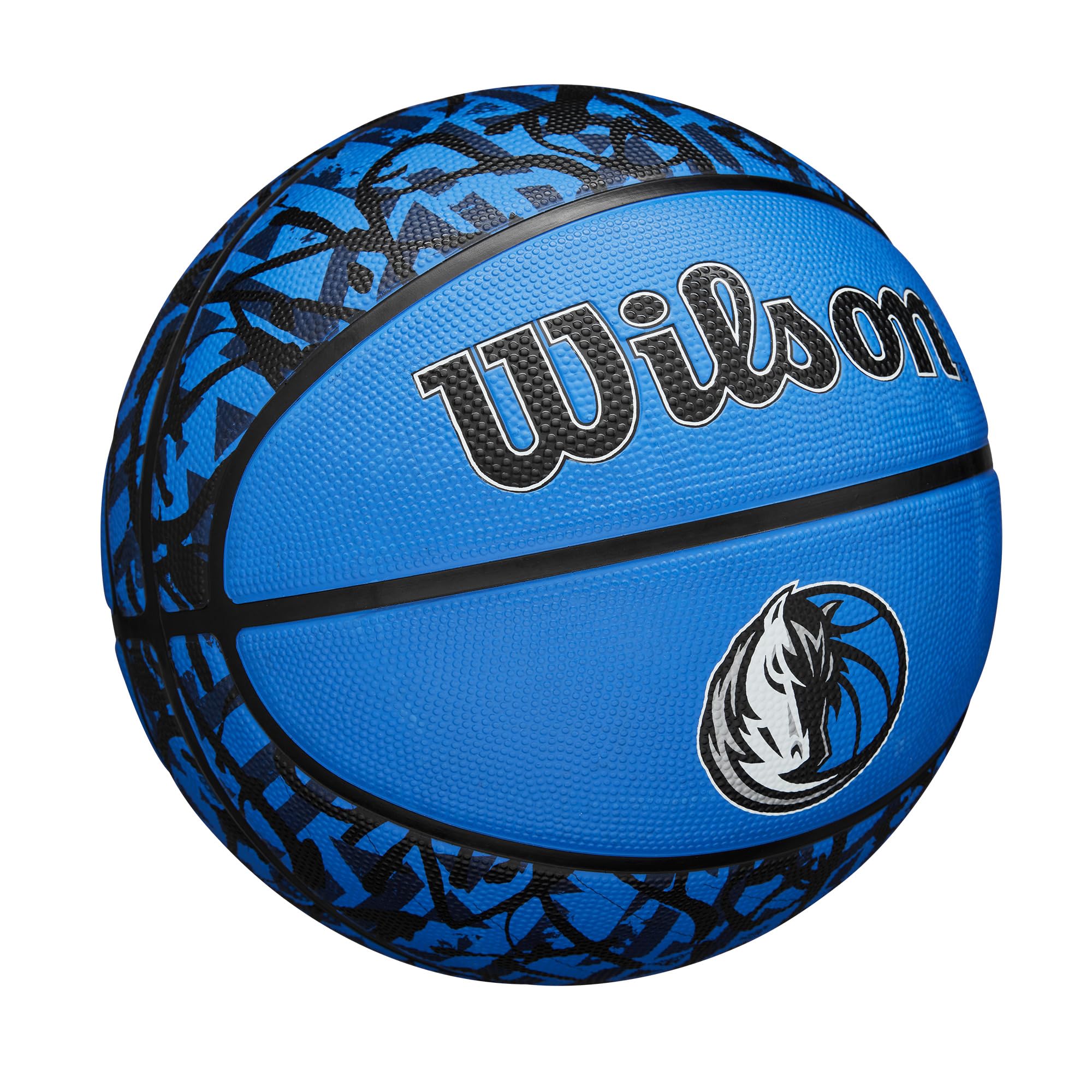 Wilson Nba Team Graffiti Basketball - Dallas Mavericks, Size 7-29.5''