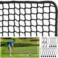 Golf Practice Net, 10 x 15 Ft Golf Hitting Nets Heavy Duty Nylon Golf Netting for Garage Backyard