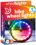 Brightz WheelBrightz (1-Pack RGB) LED Bike Wheel Lights Boys Girls Kids Bike Light for Night Riding Bicycle Lights Accessories &
