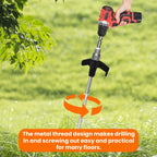 12 Pack 8 Screw In Tent Stakes Heavy Duty- Ground Anchors Screw- Tent Pegs Camping Stakes- Hex Pegs Drillable Tent Stakes And He