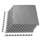 Fitvids Puzzle Exercise Mat With Eva Foam Interlocking Tiles For Mma, Exercise, Gymnastics And Home Gym Protective Flooring, 1/2