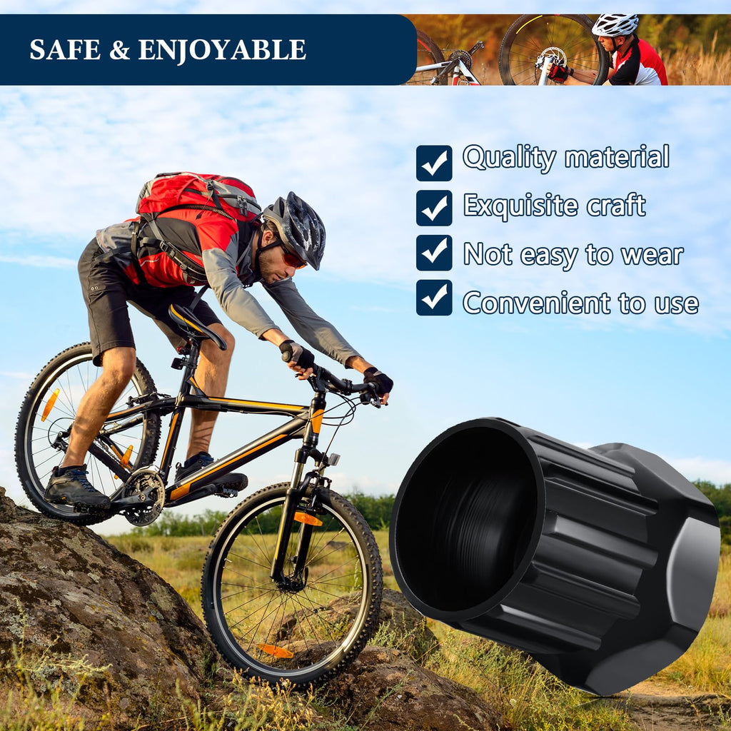 2 Pieces Bike Cassette Lockring Tool Mountain Bike Cassette Removal Tool Bicycle Freewheel Remover Repair Lockring Tool For Bike