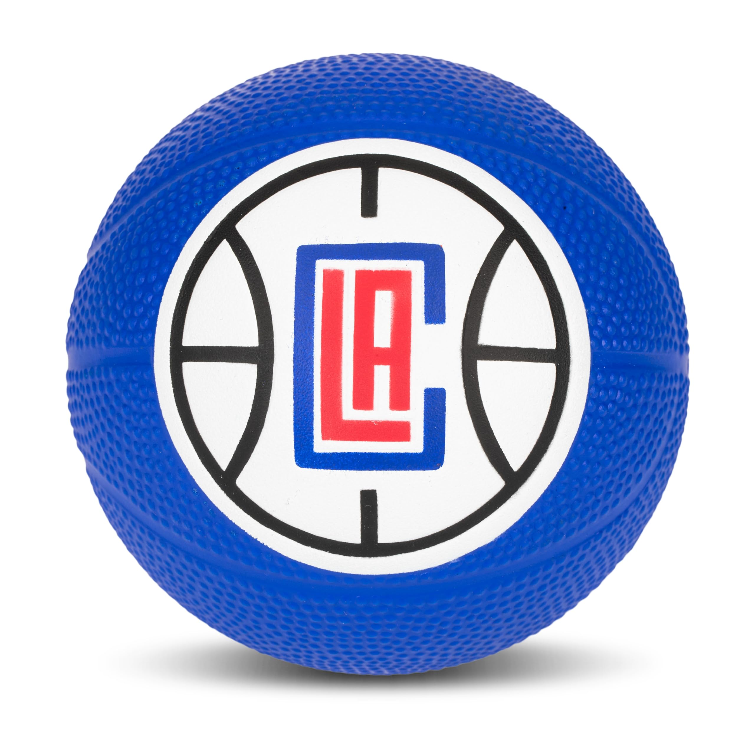 Franklin Sports NBA Los Angeles Clippers Mini Foam Basketball - Kids 5.5 Inch Toy Basketball for Over The Door + Mini Indoor Hoo
