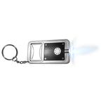 NFL Siskiyou Sports Fan Shop Pittsburgh Steelers Flashlight Key Chain with Bottle Opener One Size Black