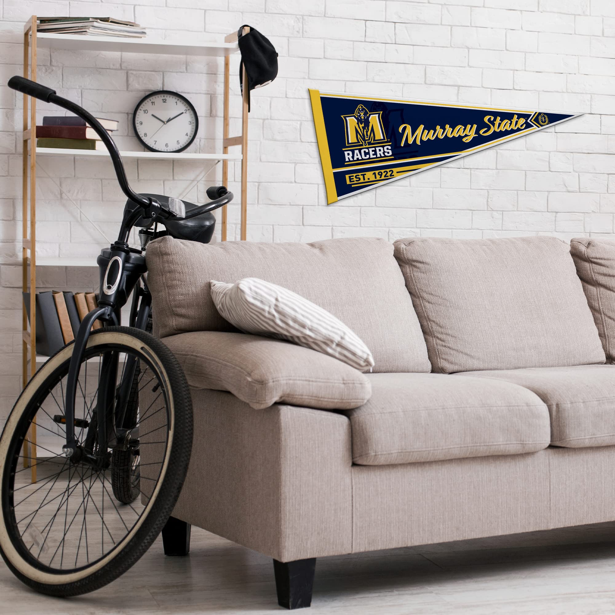 Rico Industries Ncaa Murray State Racers Classic 12'' X 30'' Felt Wall D  Cor Pennant - Great For Home/Bed Room/Man Cave D  Cor