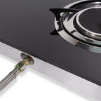 Barton Deluxe Propane Gas Range Stove 2 Burner Cooktop Auto Ignition Outdoor Grill Camping Stoves Station Lpg