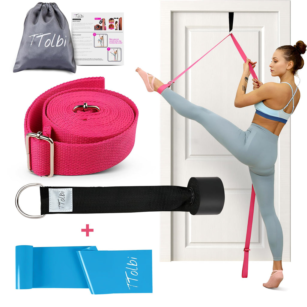 Ttolbi Door Leg Stretcher Gift: Stretching With Leg Flexibility Trainer, Dance Equipment: Splits Trainer Bands For Stretching In