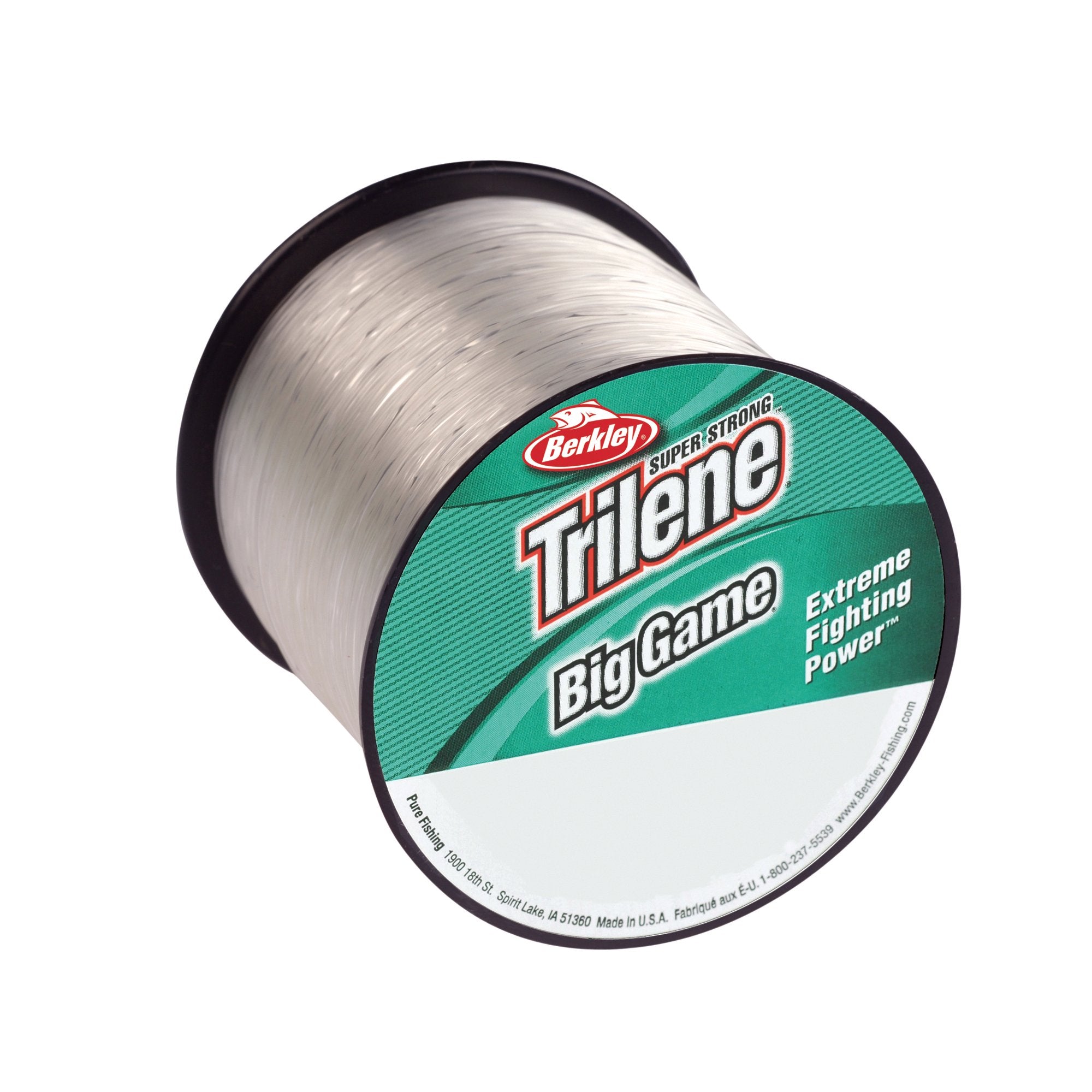Berkley Trilene Big Game, Green, 12Lb | 5.4Kg, 1175Yd | 1074M Monofilament Fishing Line, Suitable For Saltwater And Freshwater E