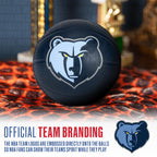 Franklin Sports Nba Memphis Grizzlies Mini Foam Basketball - 5.5'' Kids Toy Basketball For Over The Door Hoop