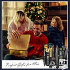 Astnes Gifts For Men Him Dad, Survival Kits And Equipment 14 Pcs, Christmas Stocking Stuffers, Anniversary Birthday Gifts For Hu