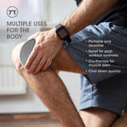 Outset Stainless Steel Round Ice Packs, Set Of 2 Travel Ice Packs, 3.75'' X 0.75''