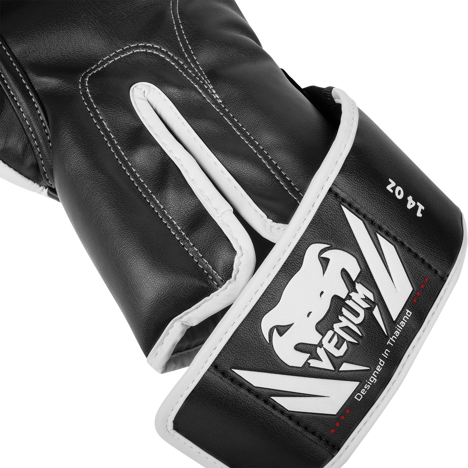 Venum Challenger 2.0 Boxing Gloves - Black/White - 16-Ounce