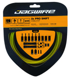 Jagwire - Universal 2X Pro Shift Cable Kit | Sram And Shimano Compatible | 3000 Mm | Yellow