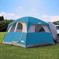 Unp Suv Tent For Camping, 6-Person Car Camping, Suv Tailgate Tent For Outdoor, Easy Set Up With Rainfly 10'X9'X78In(H) (Ocean Bl