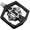 Venzo Click'R Compatible With Shimano Spd Mountain Bike Sealed Pedals With Cleats - Dual Platform Clipless Pedals For Mountain B