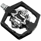 Venzo Click'R Compatible With Shimano Spd Mountain Bike Sealed Pedals With Cleats - Dual Platform Clipless Pedals For Mountain B