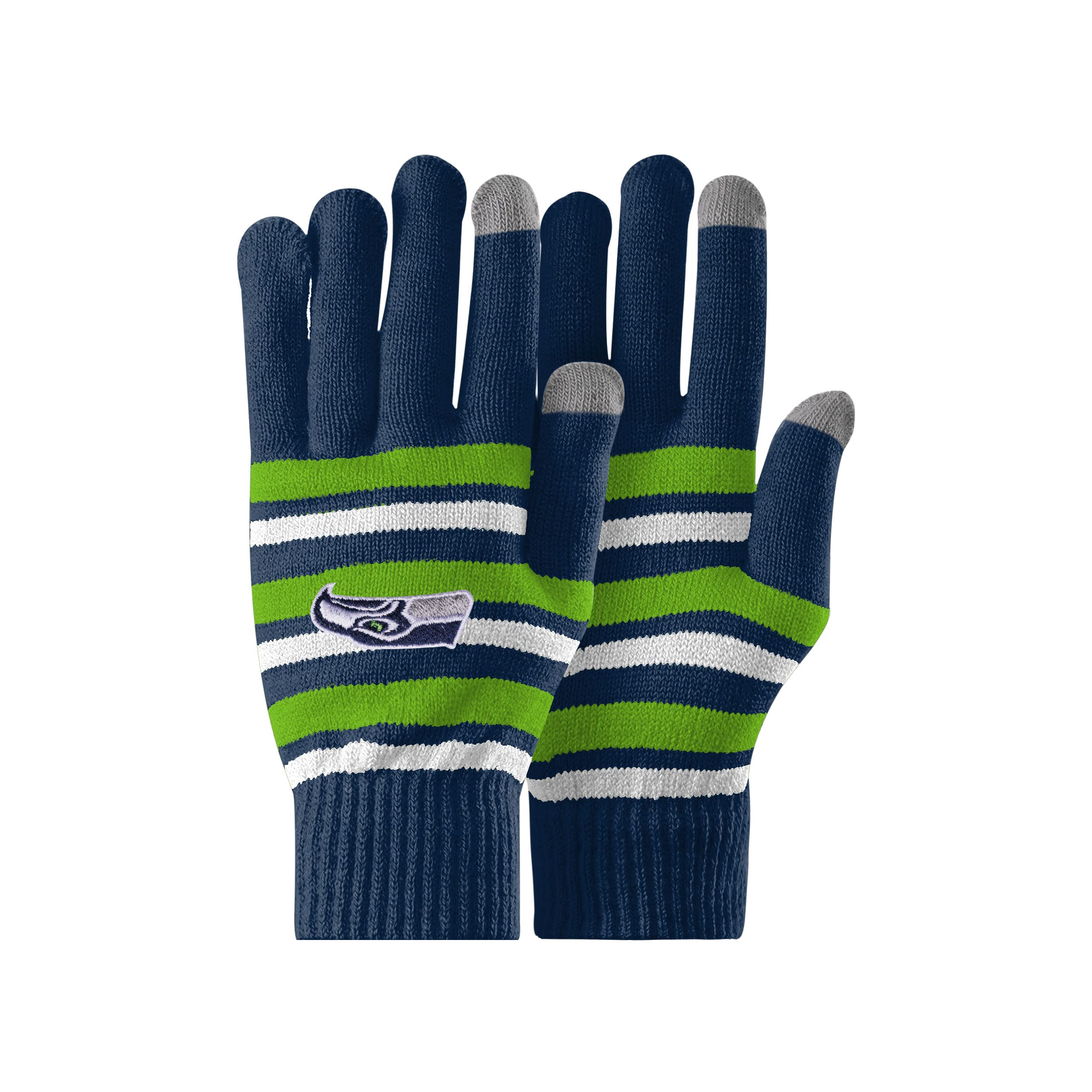 FOCO Seattle Seahawks NFL Stretch Gloves