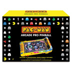 Merchant Ambassador Pac-Man Arcade Pro Pinball - Light & Sound Tabletop Game, Vibrating Bumbers, Flashing Leds, Scoreboard, Lice