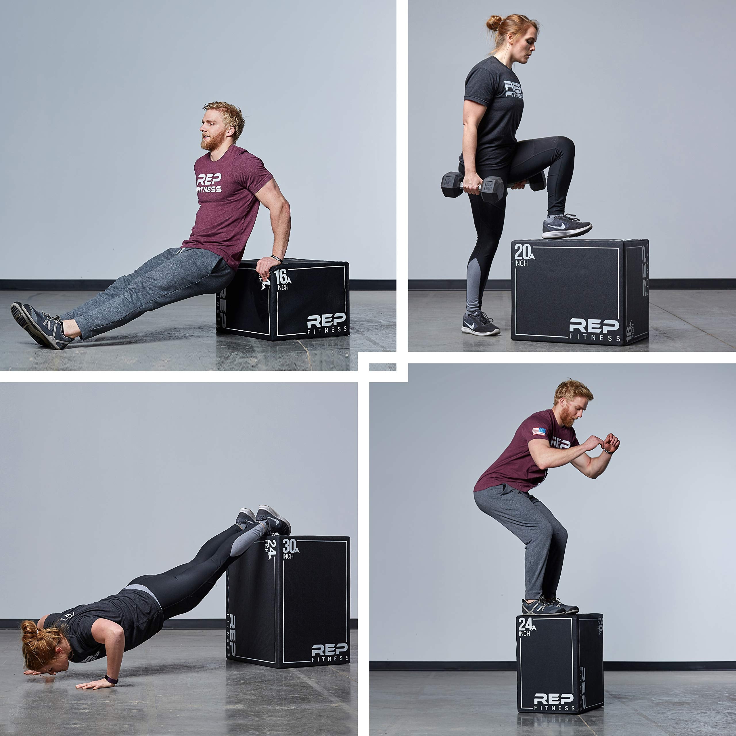 Rep 3 In 1 Soft Plyo Box - 30 Inch