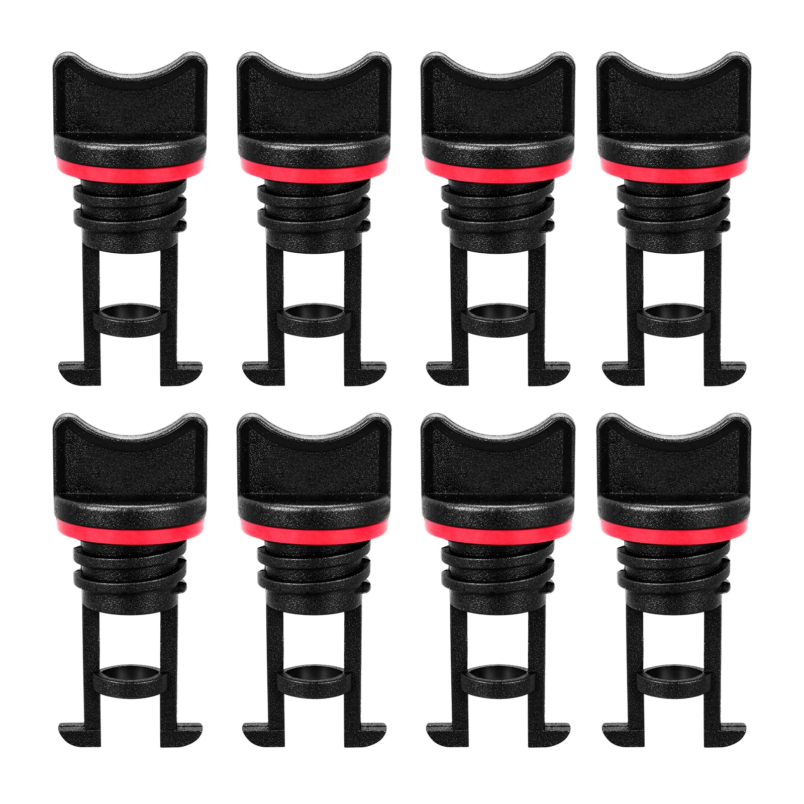 Ouligay 8Pcs Kayak Plugs Kayak Drain Plugs Hull Thread Drain Plugs Canoe Boat Plug Boat Drain Plug Scupper Plugs Thread Drain Pl