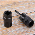 Qkurt Cassette Lockring Tools Set, 2Pcs Cassette Removal Tool Freewheel Maintenance Tool