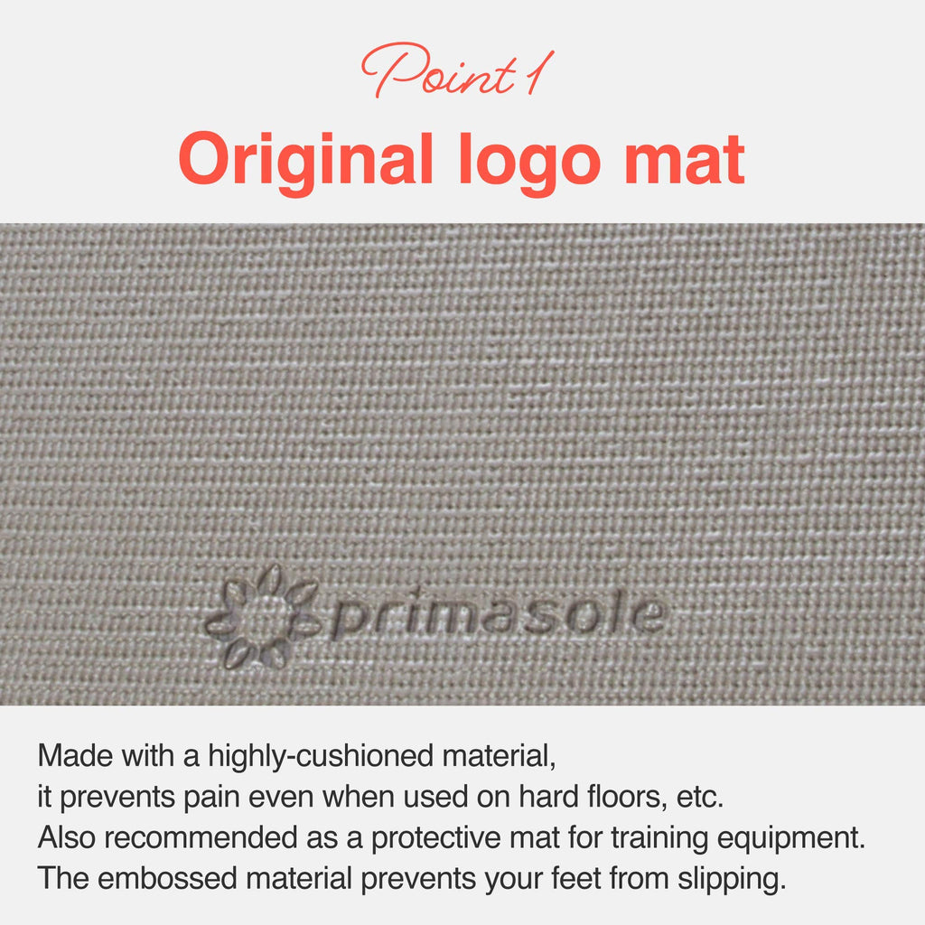 Primasole Yoga Mat With Carry Strap For Yoga Pilates Fitness And Floor Workout At Home And Gym 1/3 Thick (Earth Brown Color) Pss