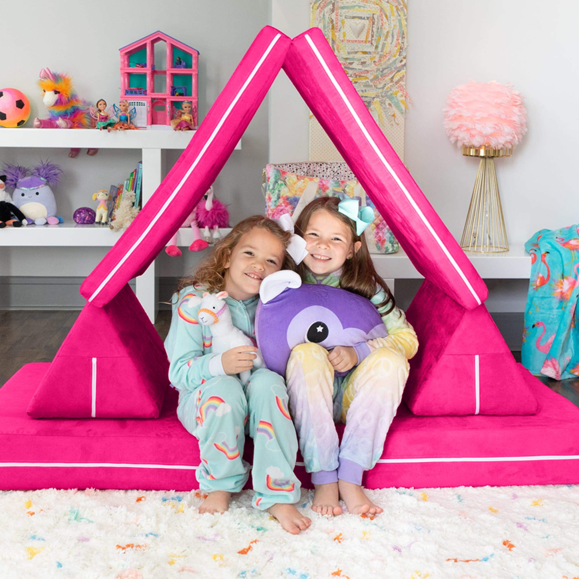Jaxx Zipline Playscape - Imaginative Furniture Playset For Creative Kids, Navy
