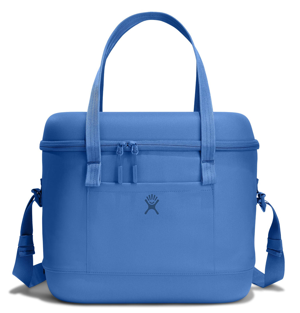 Hydro Flask Cooler Bag - Insulated Portable Soft Cooler - 20 L Capacity in Cascade Blue