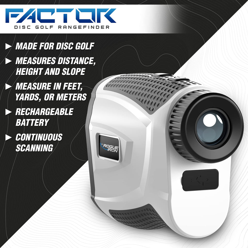 Rogue Iron Disc Golf Range Finder Measures In Feet Rangefinder