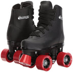 Chicago Boys Rink Roller Skate - Black Youth Quad Skates - Size 1