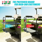 10L0L Newest Universal Golf Cart Rear Seat Safety Grab Bar, Heavy Duty Rear Seat Hand Rail Grab Bar Add Safety To Your Rear Pass