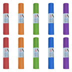 Hello Fit 10-Pack Yoga Mat, 68'' X 24'' Non Slip Exercise Mat, 4Mm Thick Gym Mat For Fitness And Stretching, Bulk Non Toxic Yoga