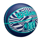 Wilson Nba Drv Plus Dazzle Camo Outdoor Basketball - Indigo/Teal, Size 7-29.5''