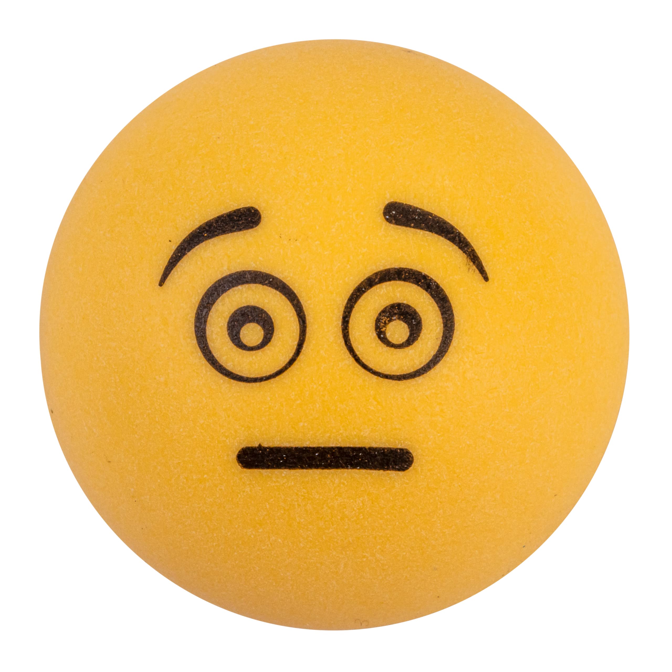 Stiga 6 Pack Emoji Table Tennis Balls - 40Mm Ittf Regulation Size And Weight Ping Pong Balls