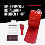 Megaware Keelguard Boat Keel And Hull Protector, 10-Feet (For Boats Up To 26Ft), Red