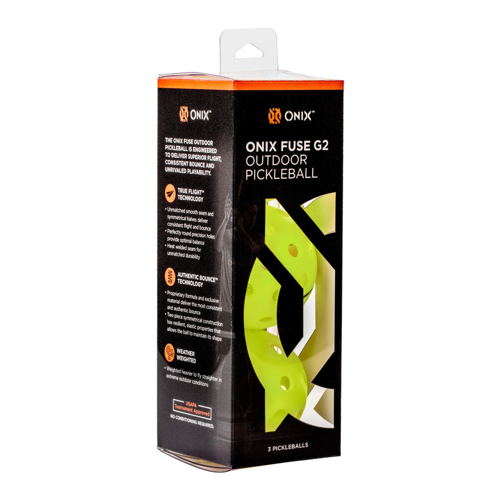 Onix Fuse G2 Outdoor Pickleball Balls