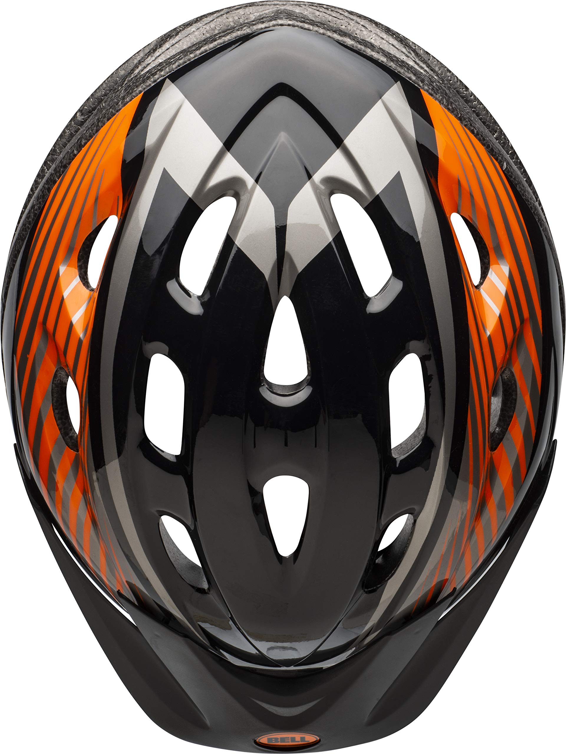 Bell Richter Youth Helmet, Black & Orange Rooster, Model Number: 7073373