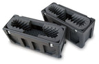 Skb Equipment Case, Roto-Molded Lcd Case Fits 20 - 26 Screens, Universal Foam Pad Set