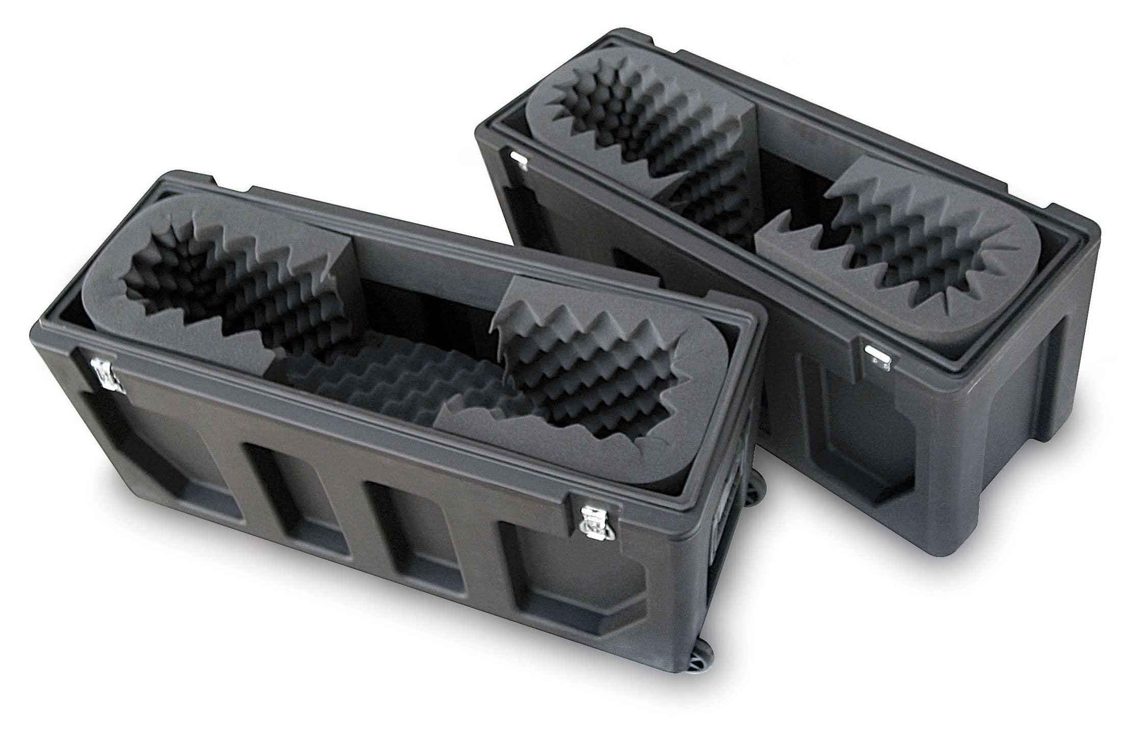 Skb Equipment Case, Roto-Molded Lcd Case Fits 20 - 26 Screens, Universal Foam Pad Set