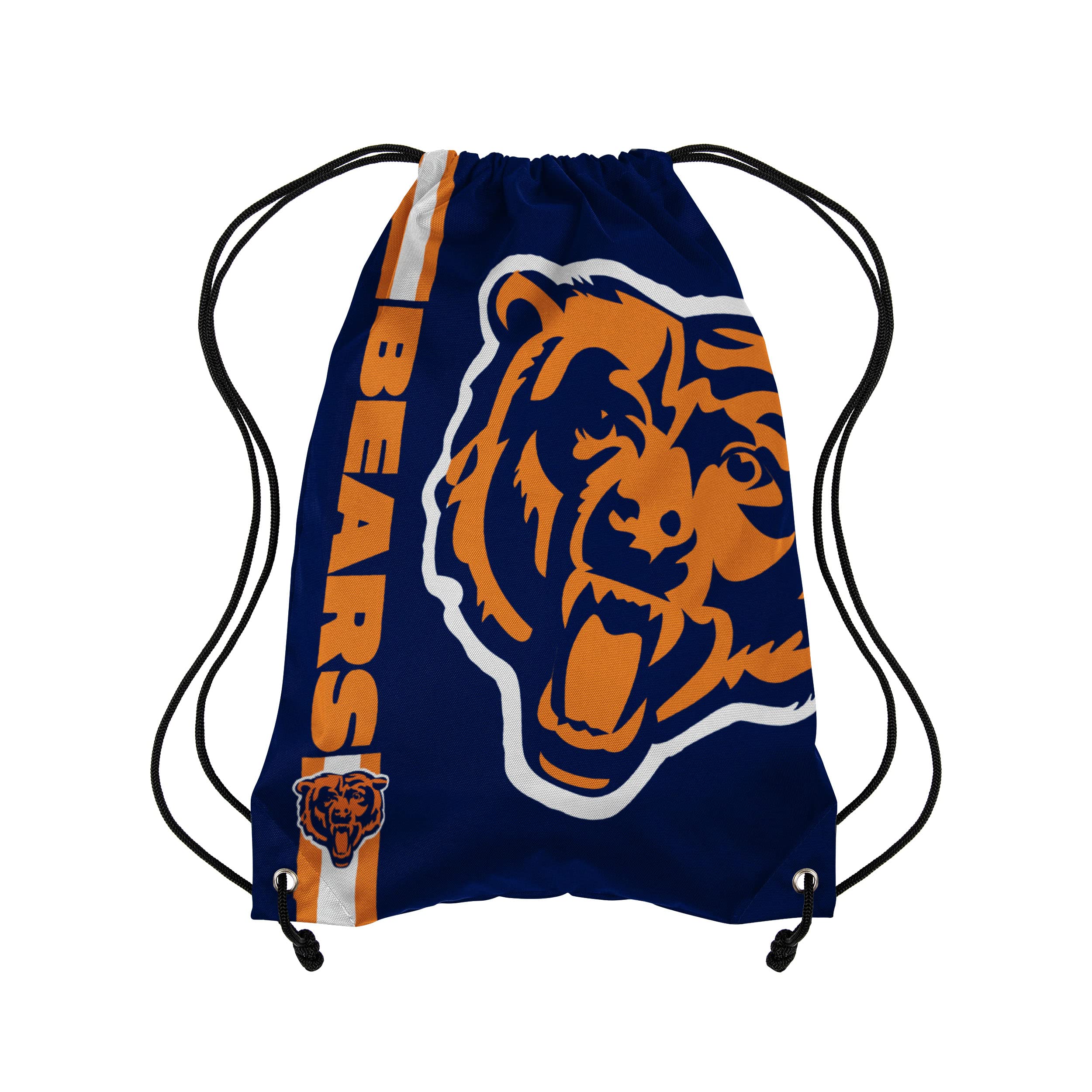 FOCO Chicago Bears NFL Big Logo Drawstring Backpack