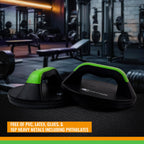 Smarterlife Push Up Bar Set, Pushup Handles For Floor Rotate To Prevent Wrist And Elbow Strain, Wide Grips And Non Slip Pads Are